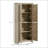 72" Freestanding 4-Door Kitchen Pantry
