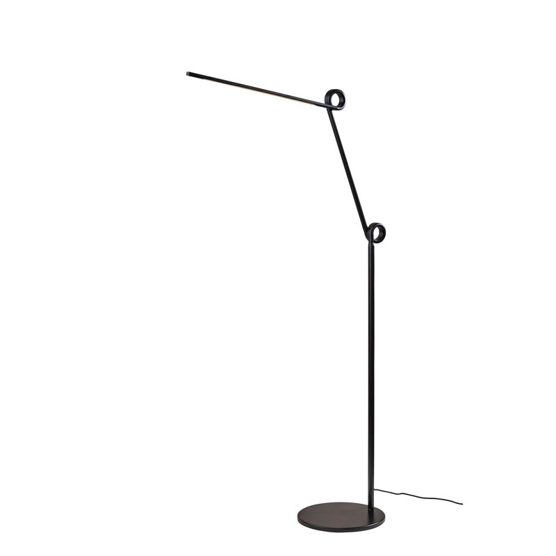 Knot LED Floor Lamp, Black