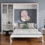 Lit escamotable avec bureau, armoire de rangement multicouche, lit escamotable mural Farmhouse avec lattes en bois-623332503