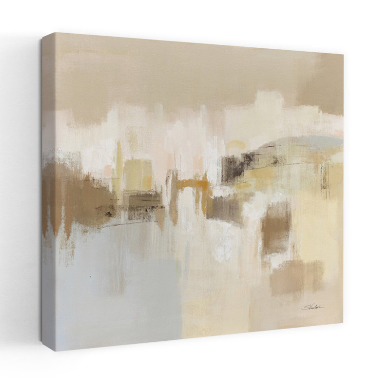 «Ethereal Vista», art abstrait contemporain, H 32 po x l 32 po