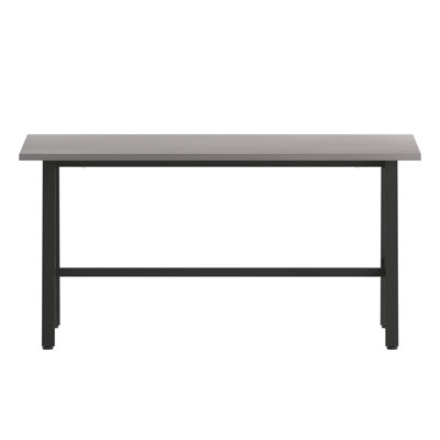 Corbin Rectangle Commercial Conference Table with Laminate Top and A-Frame Base by 17 Stories