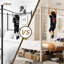 Lit à baldaquin avec lumières DEL et rangement pour tête de lit, cadre de lit de grange, cadre de lit avec lumières DEL, lit avec station de charge, aucun sommier nécessaire, assemblage facile-381841489-381841491