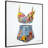 Hawaii Beach Printed Framed Glass