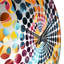 Multicolore Popart Playful Matrix - Horloge murale Pop Art-101236502