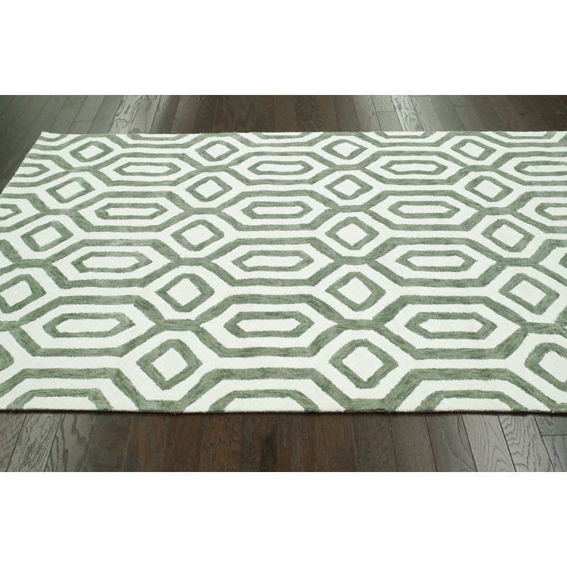 Grussing Geometric Indoor Rug, 7'6" x 9'6"