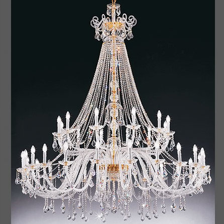 Dream 36 - Light Chandelier, 24K Gold
