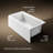 Underscore 60" x 32" Rectangular Alcove Soaking Bathtub with Integral Apron-37341173