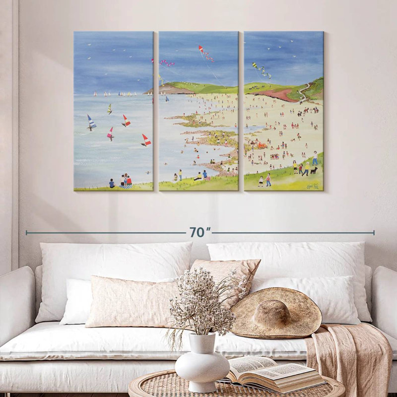 Gillard Cliffs And Bay, 32" H x 50" W