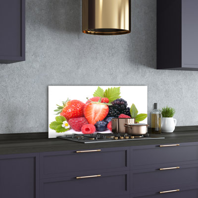 Loveleen 50cm W x 100cm L Glass Peel and Stick Panel