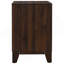 Table de chevet noyer 2 tiroirs