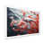 White Single Picture Framed