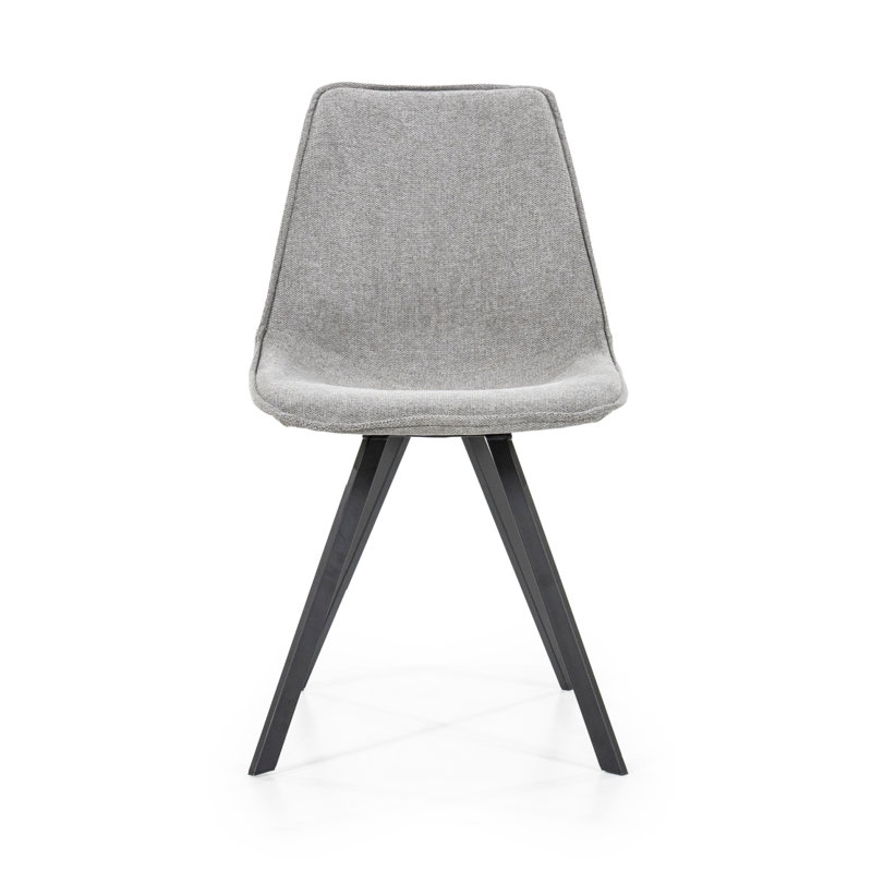 Upholstered Dining Chair, Gray