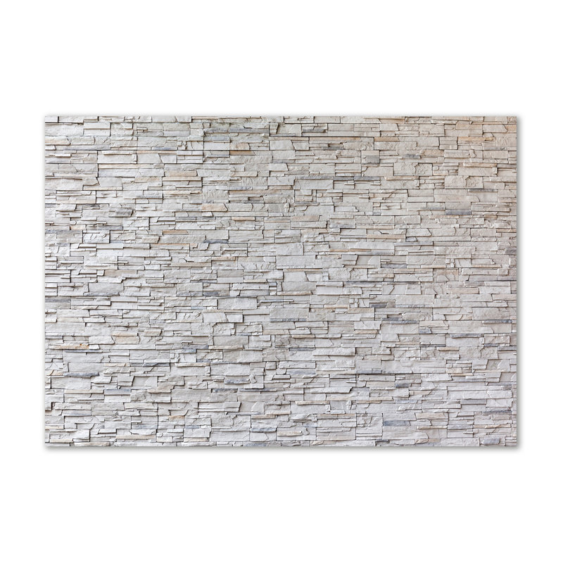 A Stone Wall - Wrapped Canvas Print