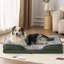Bedsure Cozy XL Orthopedic Dog Bed, Waterproof Washable Sofa Bed with Removable Cover, Non-Slip Base for Large Dogs-113294267-113294262