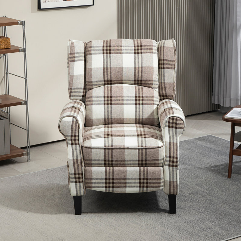 Alba 81cm Wide Standard Recliner, Brown