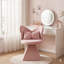 Chaise d'appoint pivotante avec dossier papillon-1568075968