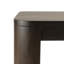 Table de bout Jahmia, noyer foncé