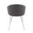 Josie 19.25" Faux Leather Upholstered Armchairs-81701924-81701925