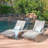 Crete Wicker Chaise Lounge
