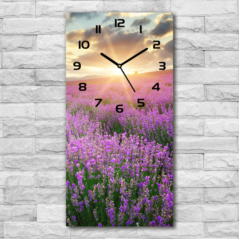 Jeffs Glass Wall Clock, Black