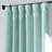 Solid Faux Silk Taffeta Rod Pocket Room Darkening Curtains for Bedroom & Living Room Curtains - Single Panel Drapes-1937140416-1937140439
