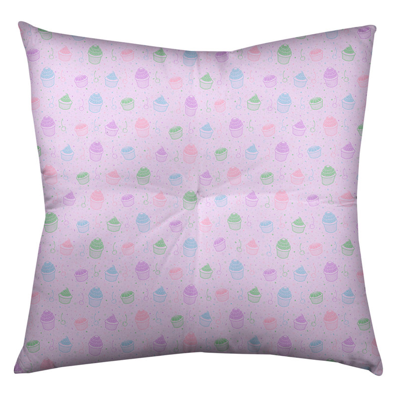 Coussin de sol Katelyn Elizabeth, 26 po x 26 po, Mauve