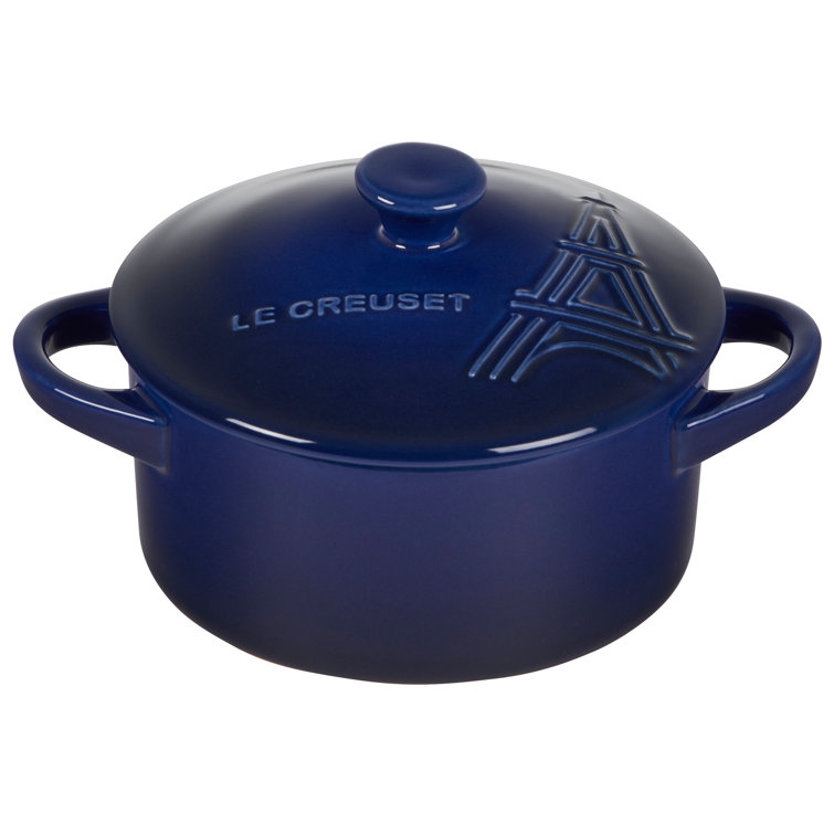 Le Creuset 2-Quart Cast Iron Heart Cocotte - Coastal Blue