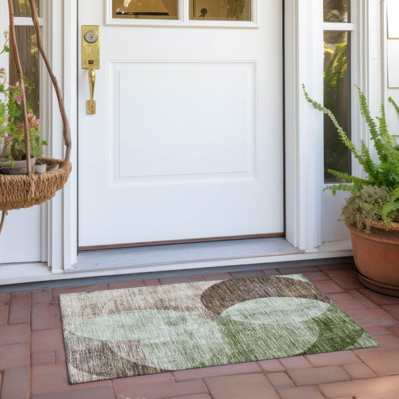 Tapis intérieur / extérieur lavable à la machine Cicel ACN1140, Rectangle 1 pi 8 po x 2 pi 6 po