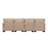 Chenille Sectional Sofa with Double Chaises-948247685