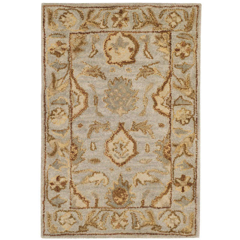 Sarasota Hand Tufted Wool Oriental Rug, Rectangle 2' x 3'