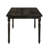 Weathered Grey Rectangular Dining Table With Top And Stable Support For 6 In Grey, Seats Legs