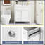Meuble-lavabo moderne de 30 pouces avec lavabo supérieur et 2 tiroirs, parfait pour un rangement élégant et efficace-19078419