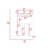 Bar Cart Bayamon, Twelve Wine Cubbies, Four Legs-1913755008