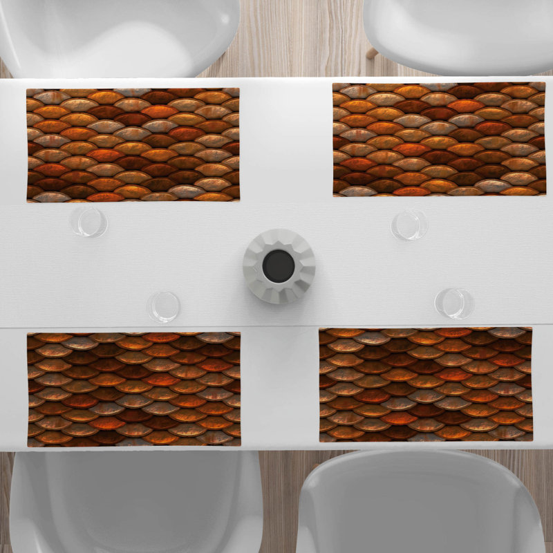 Polyester Geometric Rectangle Placemat