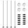 Orrill String Light Poles