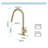 Kitchen Faucet With Pull Down Sprayer -116244514
