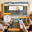 16:9 84 Inch Electric Projector Screen with Remote-129546588