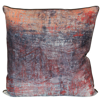 Coussin Rust Rust - multicolore - 24 po x 24 po