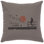 Wooded River Image Pillow - Welcome Ranch - Cotton Chrome