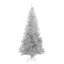 vidaXL Christmas Tree with 300 LEDs with Stand Silver PET-1402207883