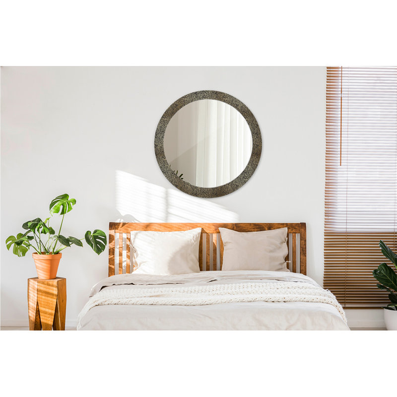 Huldar Glass Flat Wall Mirror