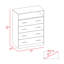 Commode rectangulaire à 4 tiroirs Dover-1400234151