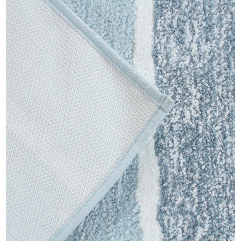 Tapis de couloir Chesapeake Sherrington - 22 po x 60 po, Bleu spa
