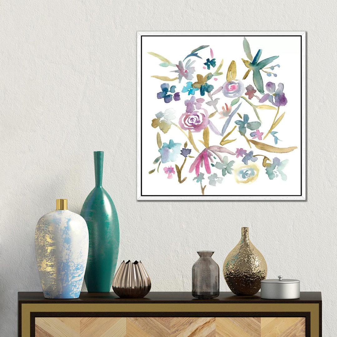 Concord Florals II von Chariklia Zarris - Galerie-verpackte Leinwand Giclée