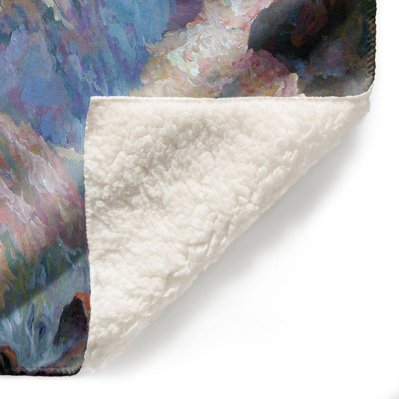  Couverture douce en sherpa, 68 po x 80 po