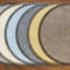 Whipstitch Vinyl Round Placemats-502381676