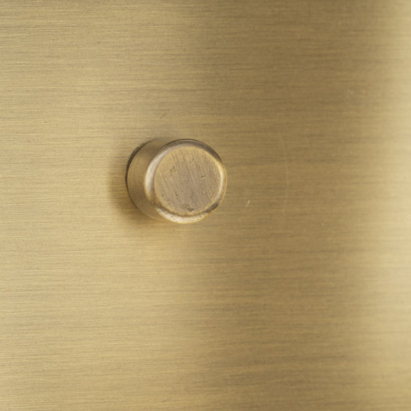 Éclairage pour meuble-lavabo à intensité variable Cassell, Laiton rétro, 3