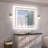 Chrisna LED Bathroom Mirror with Frontlit and Backlit, 3 Colors Temperature & Dimmable Light Anti-fog Tempered Glass Bathroom Vanity Mirror-1644397550-1660412552