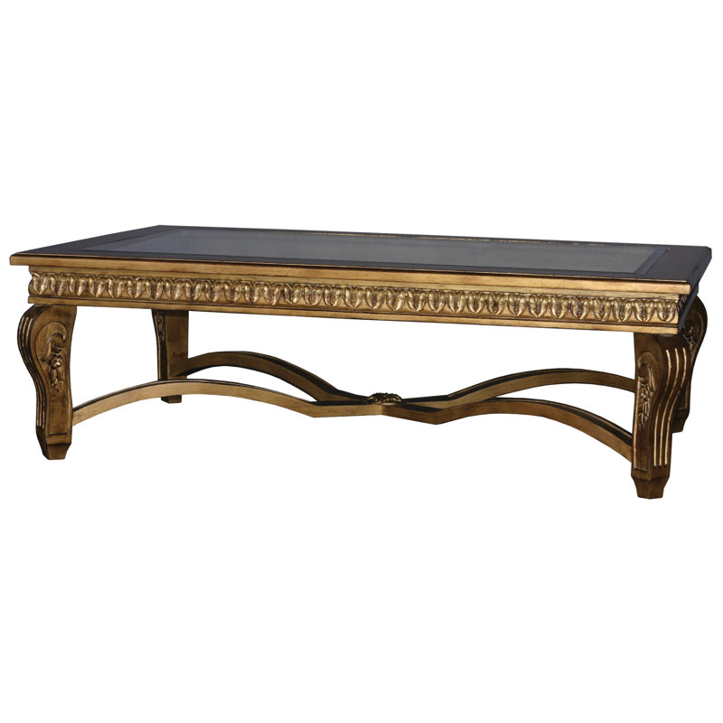 Table basse Deniece, Or antique