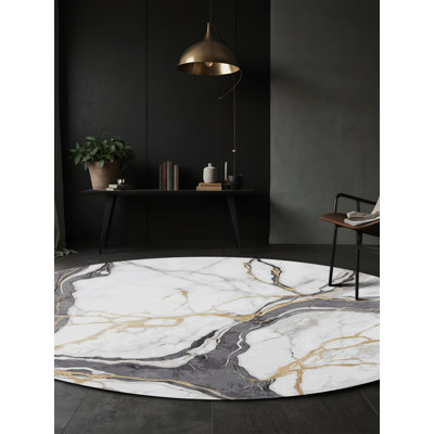 Tapis gris lavable à la machine